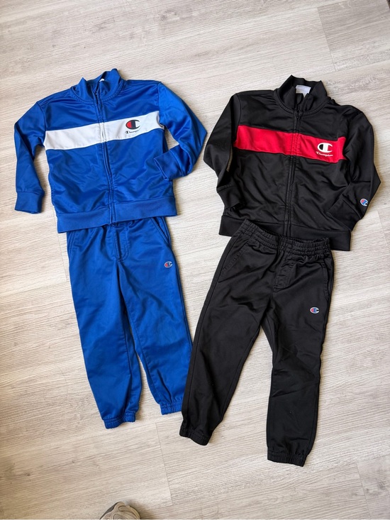 Champion Other - Champion Kids' Track Sets in Blue, Black, White & Red